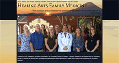 Desktop Screenshot of healingartsfamilymedicine.com